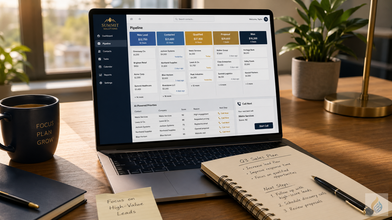 AI CRM Pipeline: Your Sales List That Tells You Who to Call Next