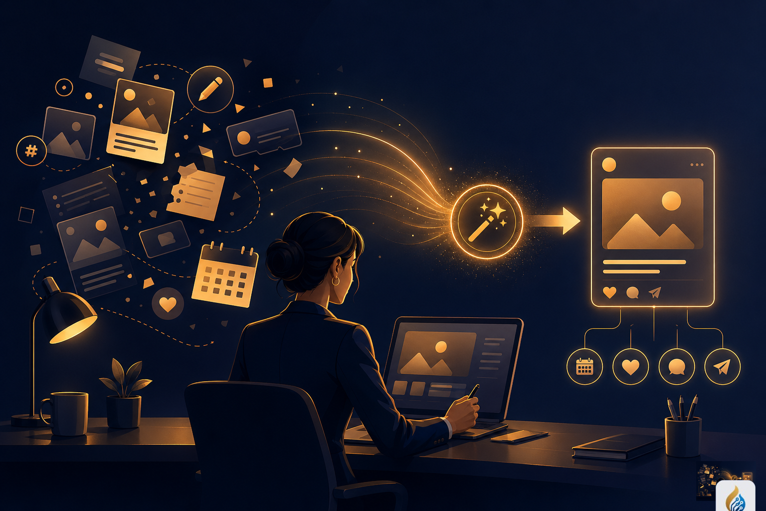 Stop Writing Social Posts Manually — AI Does It Better